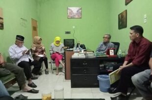 Pengurus Daerah JMSI Provinsi Lampung saat rapat persiapan pelaksanaan Aplikasi 'Semua News" yang akan digelar di Kab. Tubaba 9 April 2023 mendatang