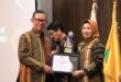 Sekdaprov Fahrizal Ikuti Penyerahan Sertifikat Hak Atas Tanah dan Launching Sertifikat Elektronik