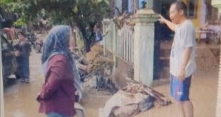 Anggota DPRD Lampung Kunjungi Korban Banjir di Sidorejo Lamsel