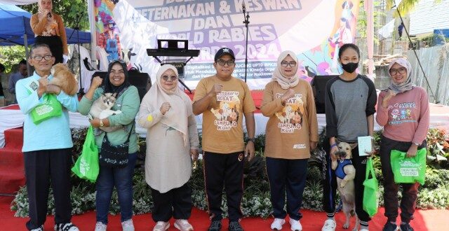 Penjabat Gubernur Lampung Hadiri Bulan Bakti Peternakan dan World Rabies Day 2024