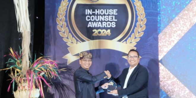 Jasa Raharja Dinobatkan Sebagai Tim In-House Counsel Paling Inovatif 2024 Sektor Insurance