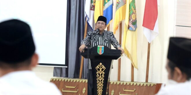 Pj. Gubernur Samsudin Hadiri Pendidikan Menengah Kepemimpinan Nahdlatul Ulama Angkatan II