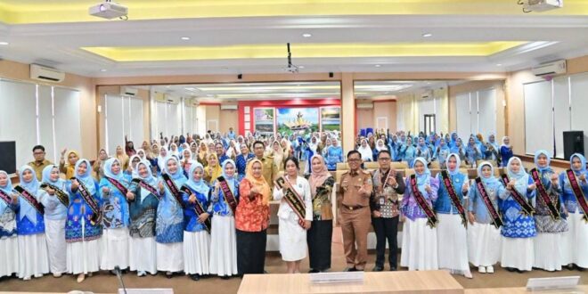 Bunda PAUD Kecamatan se-Kabupaten Lampung Selatan Resmi Dikukuhkan, Zita Anjani: Jadilah Teladan, Bukan Sekadar Simbol