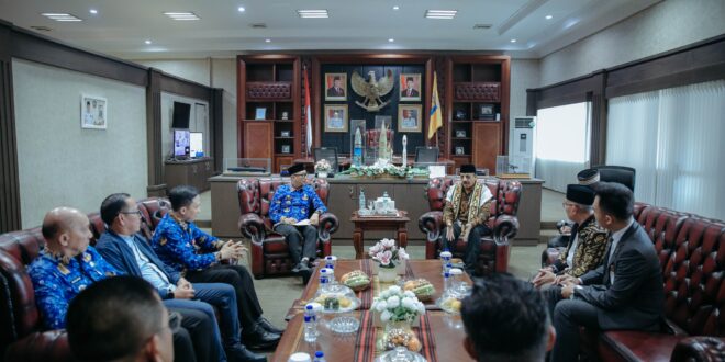 Terima Dubes Palestina, Gubernur Mirza: Solidaritas Lampung Lahir dari Ketulusan