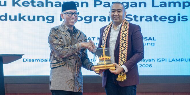 Lampung Siap Jadi Kekuatan Pangan Nasional, Gubernur Libatkan ISPI Perkuat Sektor Peternakan