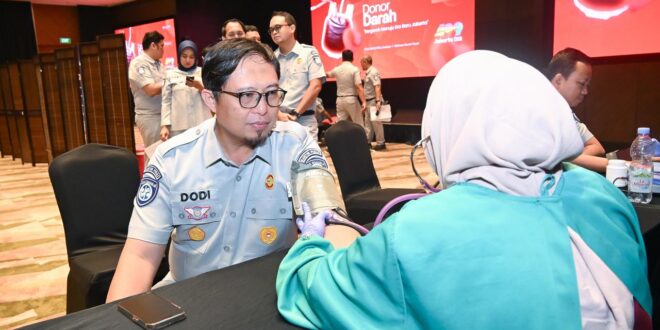 Jasa Raharja Gelar Donor Darah untuk Memperingati HUT Jakarta ke-499, Hadirkan Manfaat Nyata bagi Masyarakat