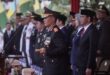 Upacara Penurunan Bendera HUT ke-81 Kemerdekaan RI di Provinsi Lampung Berlangsung Khidmat