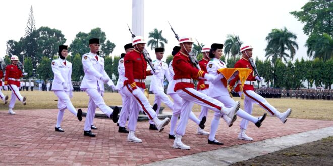 Gubernur Mirza Pimpin Upacara HUT ke-81 RI Tingkat Provinsi Lampung, Kobarkan Semangat Indonesia Berdaulat, Adil dan Makmur